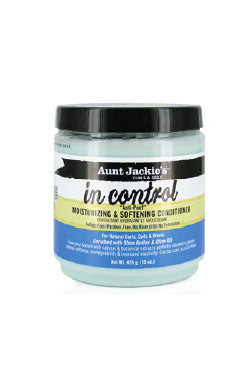 AUNT JACKIE'S In Control Moisturizing & Softening Conditioner (15oz), Sareya Beauty Supply Store in Calgary Alberta Canada